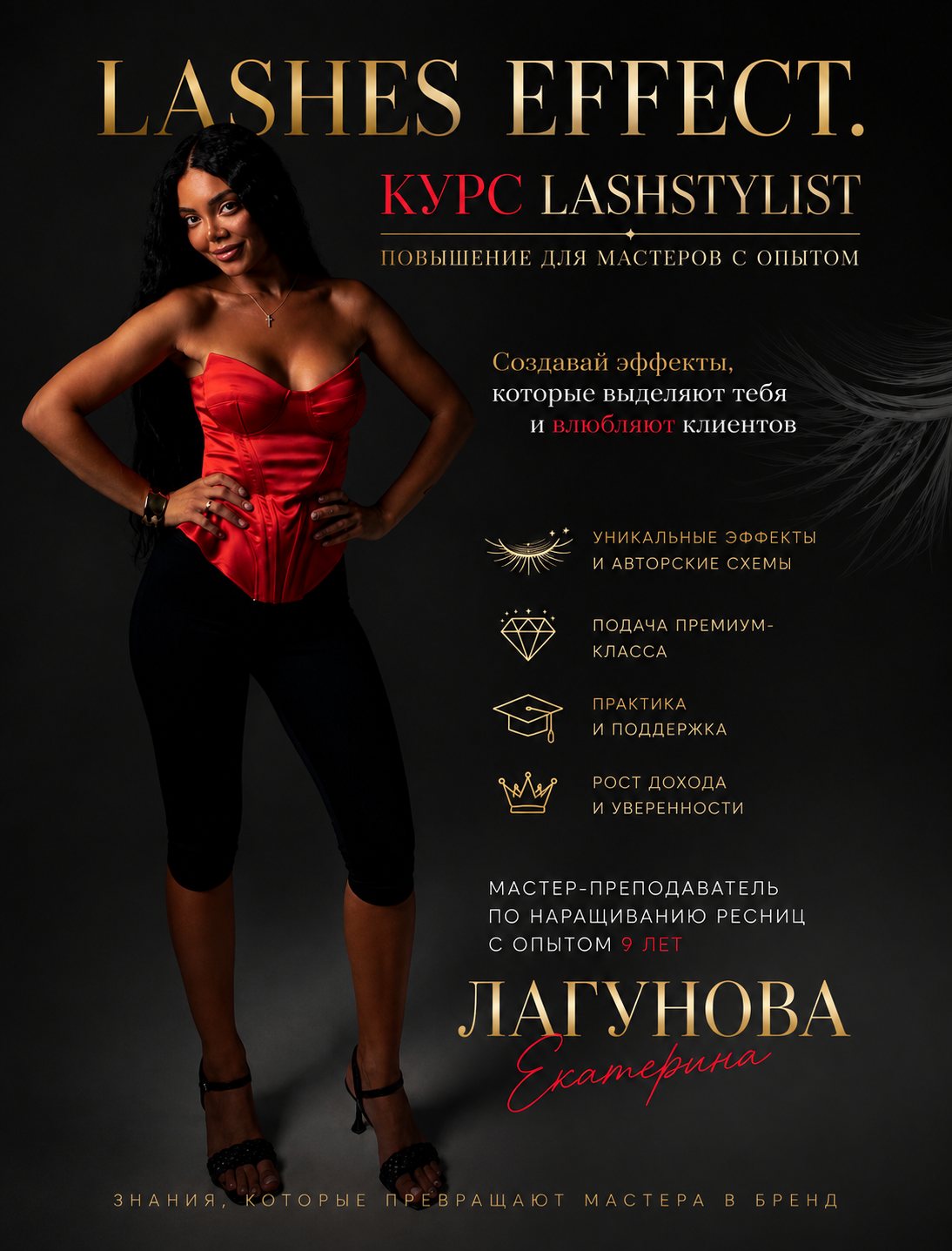 Екатерина Лагунова — мастер-преподаватель Lashes Effect